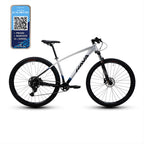 BICICLETA 29 RAVA RAKAN SHIMANO CUES 9V FREIO MT200 HIDRAULICO CINZA/PRETO M-17