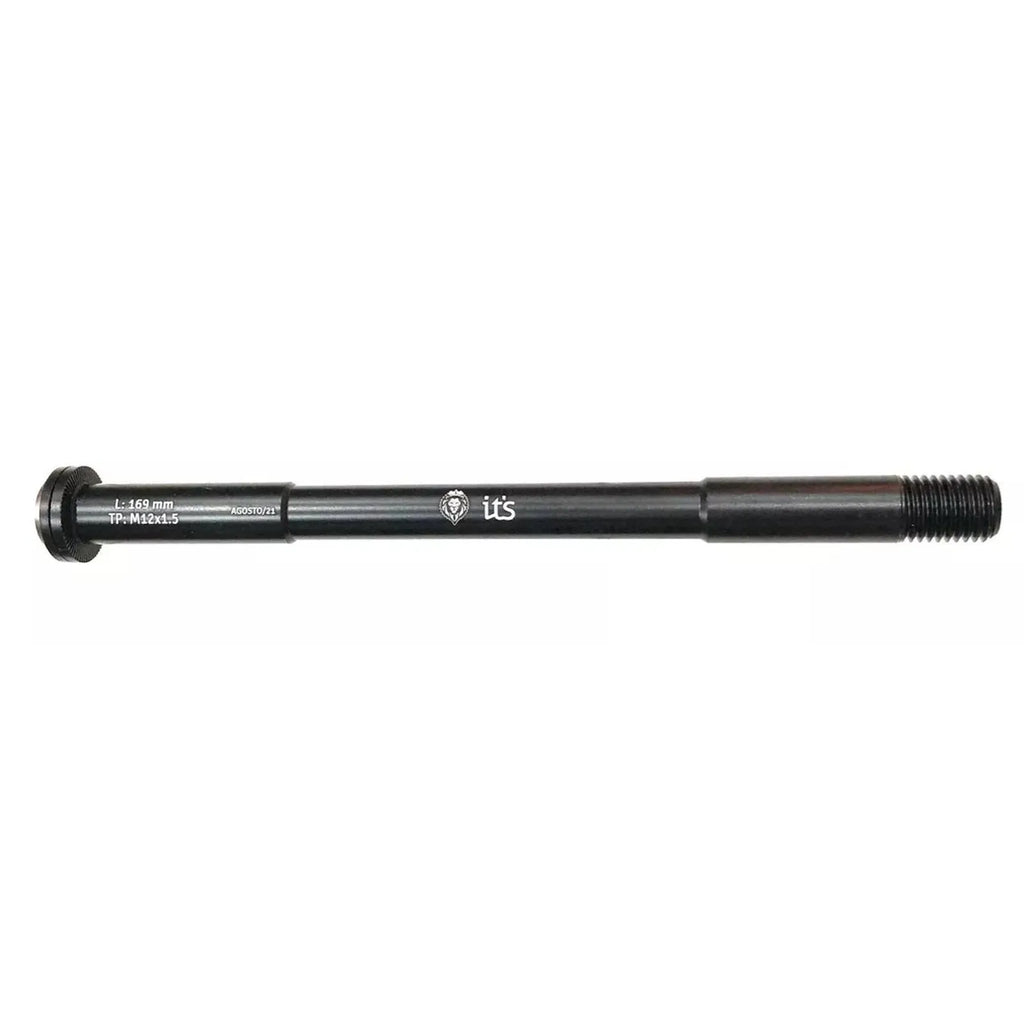 EIXO PASSANTE ICTUS 12MM TRASEIRO C/ ARRUELA (L:169MM TP: M12x1,00MM) - PRETO