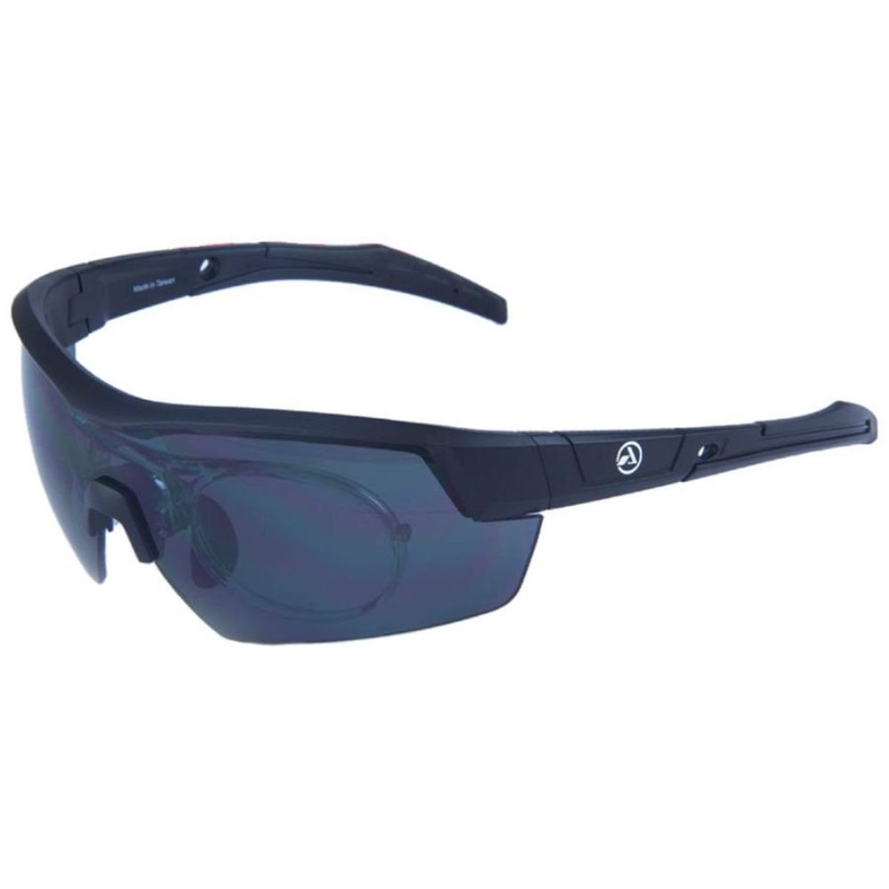 ÓCULOS CICLISMO ABSOLUTE RACE RX C/ SUPORTE PARA LENTE GRAU - PRETO
