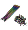 RAIO FINO 262X2.0MM RAINBOW NIPLE LATÃO 36 UNIDADES