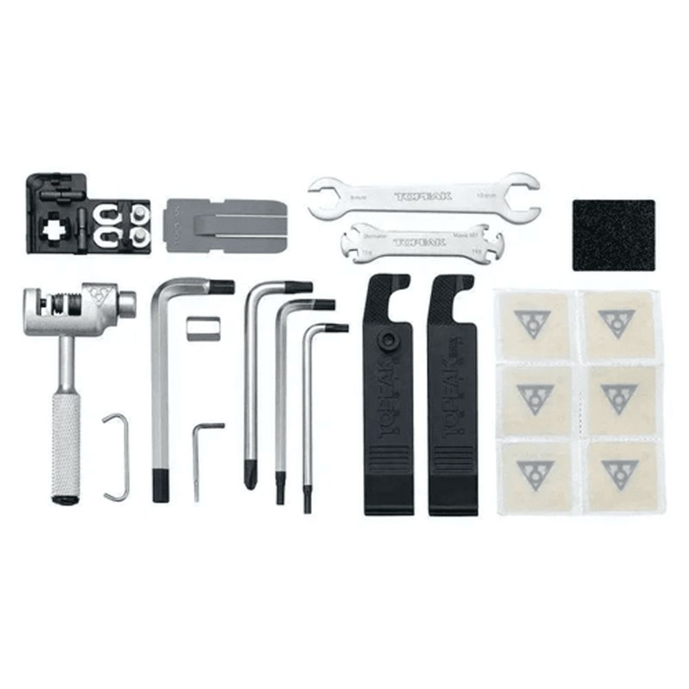 KIT FERRAMENTAS TOPEAK SURVIVAL GEAR BOX - PRETO