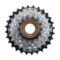 CATRACA 6V ROSCA SHIMANO TOURNEY MF-TZ510 14/28D (AMFTZ5106428) - PRETO/PRATA - 6v