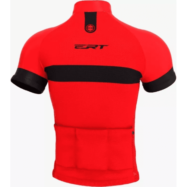 CAMISA CICLISMO ERT NOVA TOUR STRIP VERMELHO - M