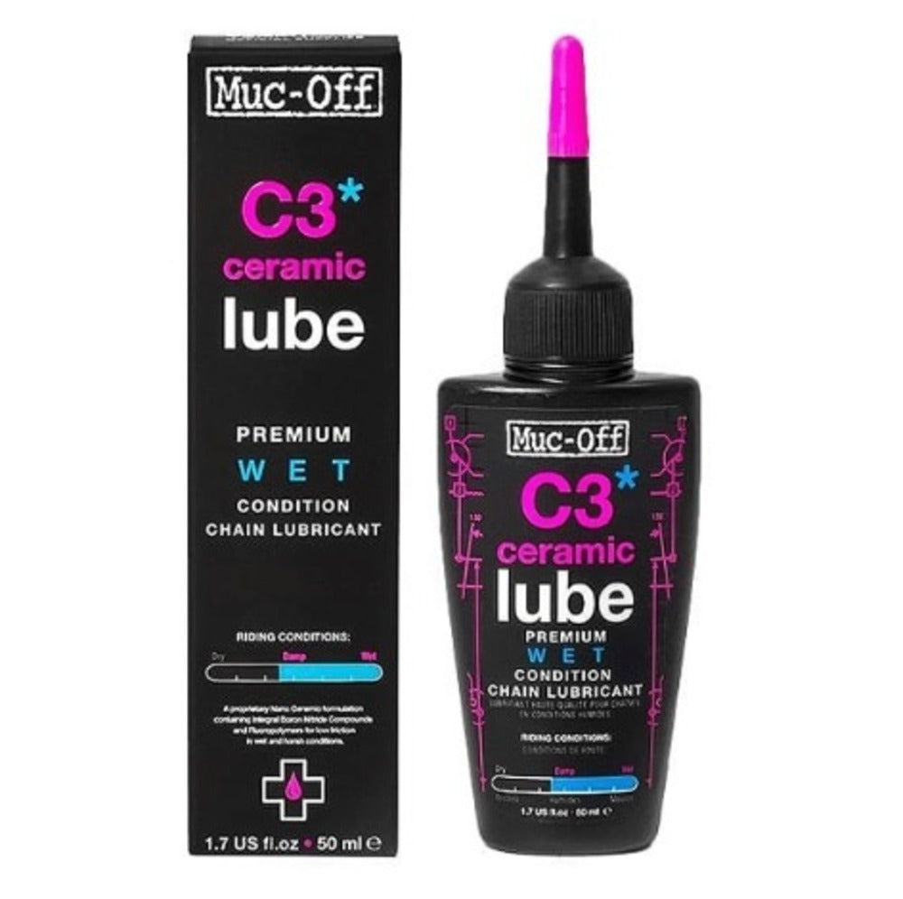 LUBRIFICANTE C3 CERAMIC UMIDO- 50ML - MUC-OFF