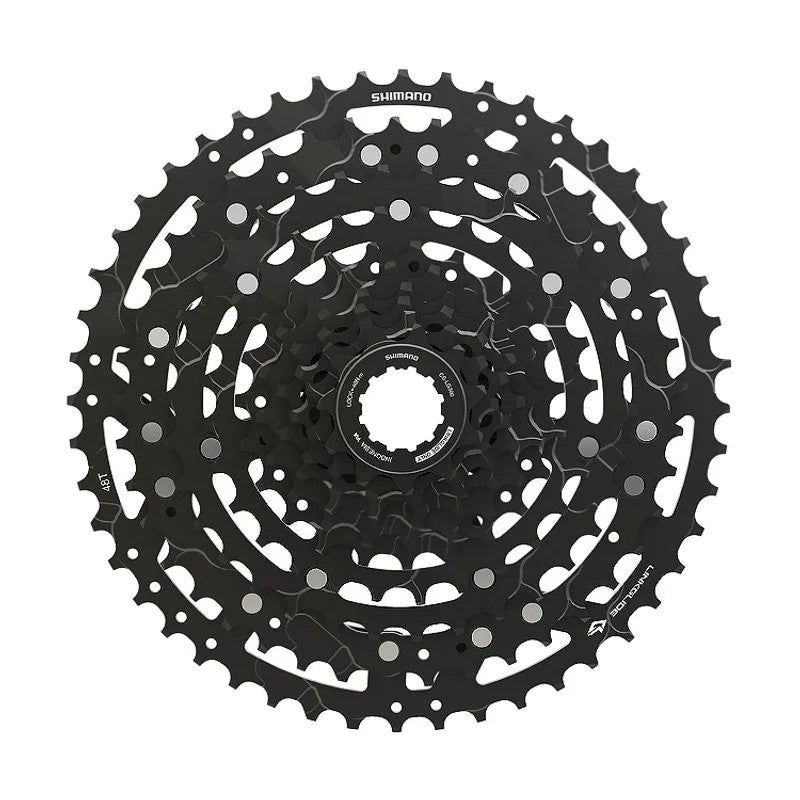 KIT SHIMANO CUES Q'AUTO E-BIKE SYSTEMS 10V CUBO DINÂMICO + PEDIVELA HOLLOWTECH II + CÂMBIO + ALAVANCA + CASSETE 11-48D +