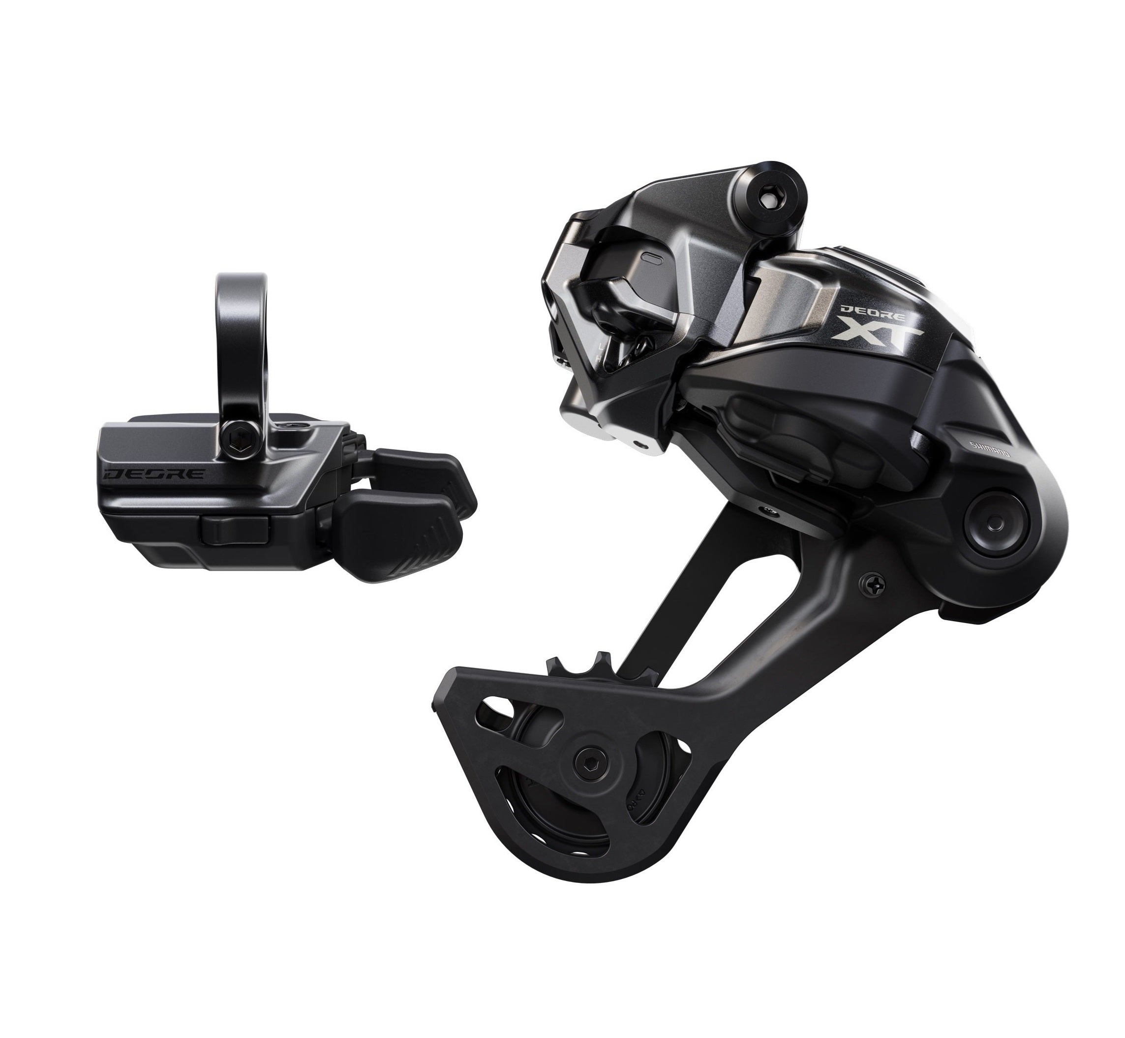 CAMBIO TRASEIRO SHIMANO XT DI2 RD-M8250-SGS 12V + ALAVANCA DEORE SW-M6250