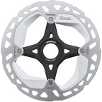 ROTOR DE FREIO A DISCO SHIMANO C. LOCK XT MT800 ICE TECH FREEZA 160mm - PRETO/PRATA