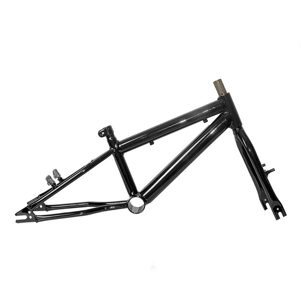 Bicicleta 16 Aço Samy Rebaixada C/ Roda Lateral E Aro Alumínio Preto