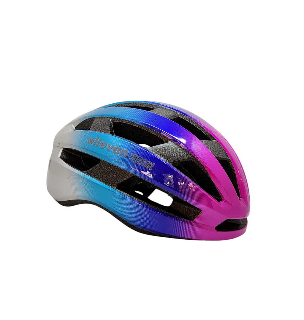 CAPACETE ELLEVEN SPEED MTB INMOLD RACE M 53-57 RXOAZL/CINZA