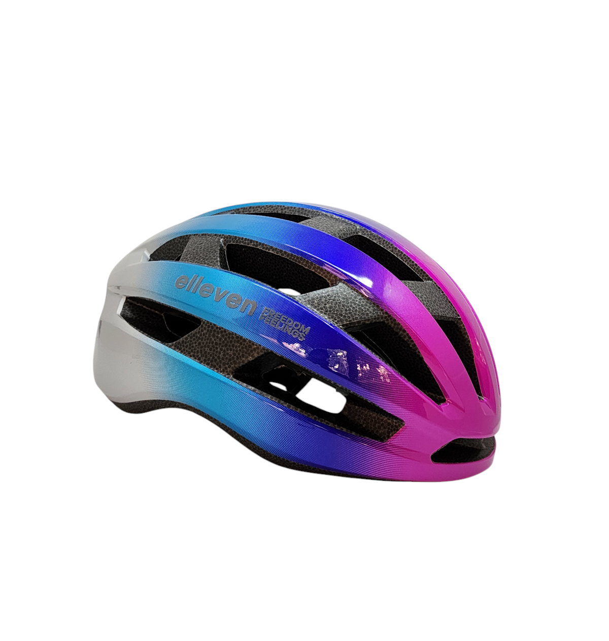 CAPACETE ELLEVEN SPEED MTB INMOLD RACE M 53-57 RXOAZL/CINZA