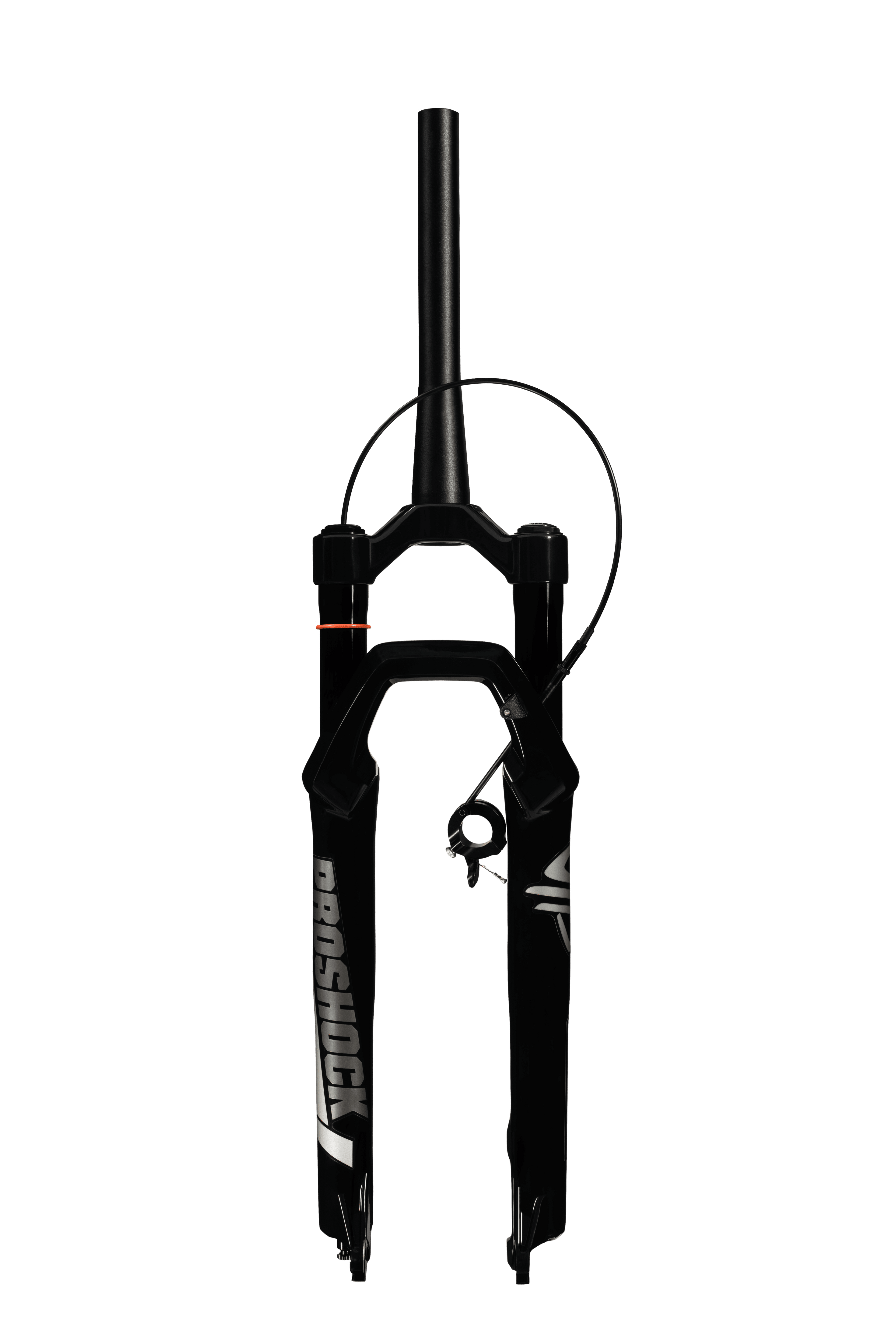 SUSPENSÃO ULTRA XC TRAVA NO GUIDÃO SPIDER ARO 29 EIXO 9X100 PRETA BRILHANTE