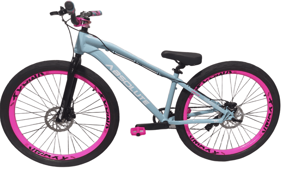 BICICLETA 26 ABSOLUTE BRUTUS AZUL ROSA MT200 SINGLE