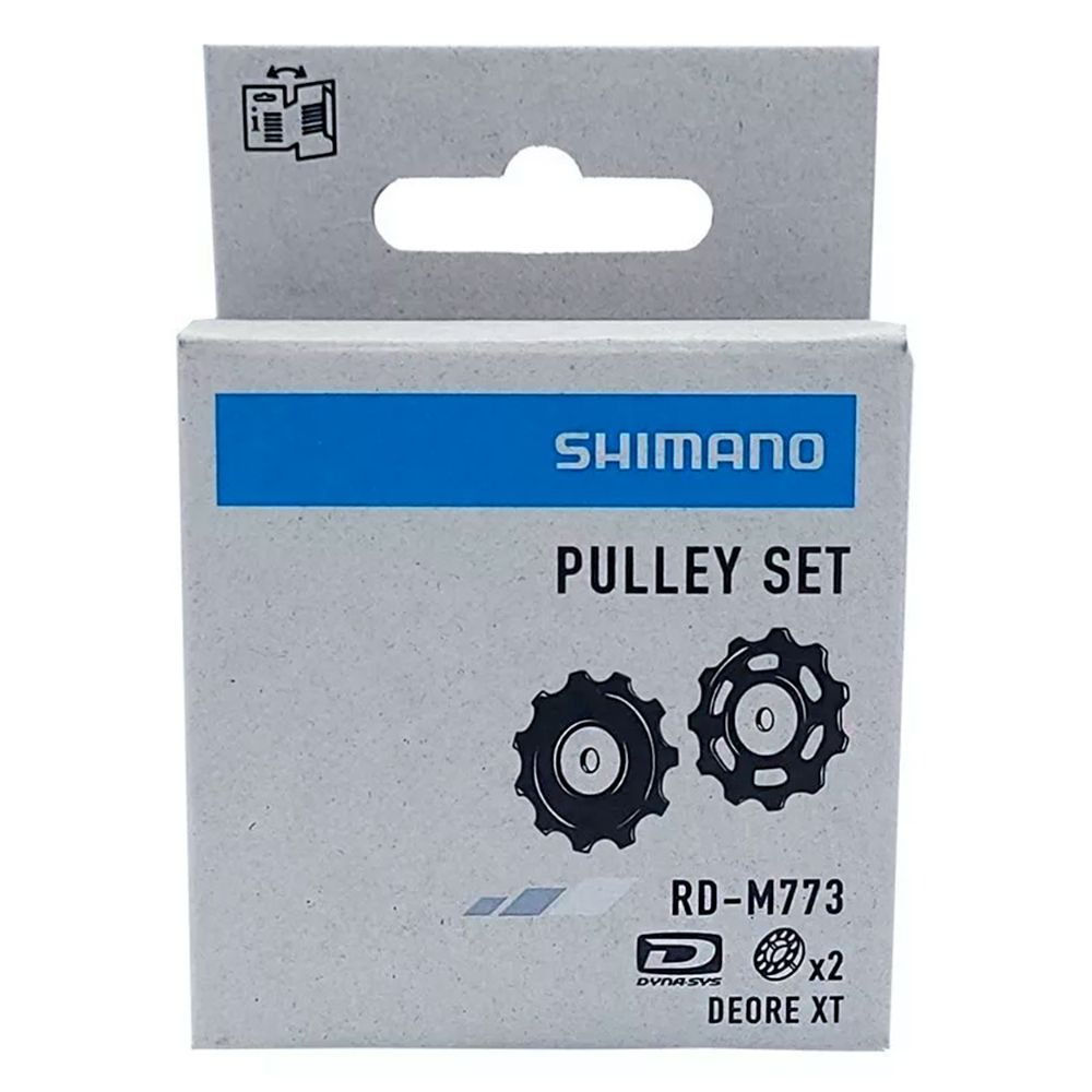 ROLDANA DE CAMBIO SHIMANO DEORE XT RD-M773 PAR - PRETO