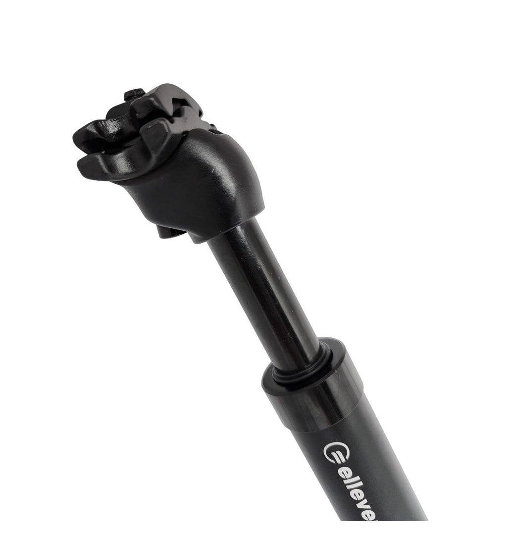 CANOTE ELLEVEN MTB C/ SUSP FORJADO T6 27.2 350MM RECUO 13MM - PRETO - 27.2mm