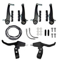 Kit Freio V-Brake Nylon C/ Macanetas + Cabos + Conduites