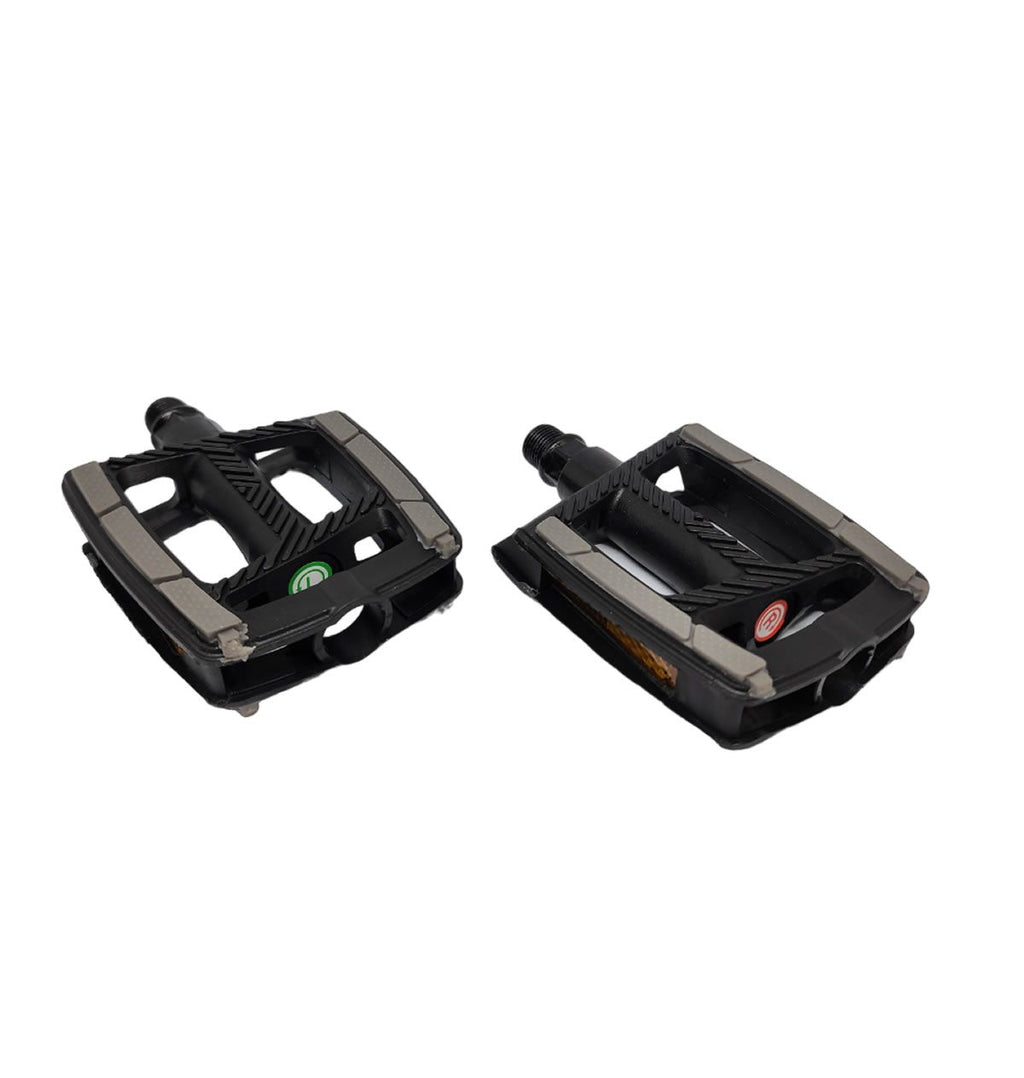 PEDAL 9/16 HP PASSEIO EM NYLON COM 2 BUCHAS DU - PRETO