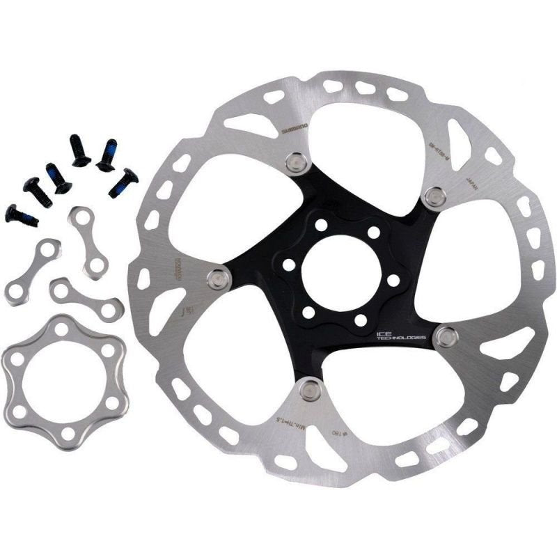 ROTOR DE FREIO A DISCO SHIMANO ICE TECH DEORE XT RT86 180mm