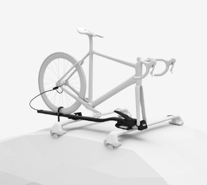 TRANSBIKE THULE TOP RIDE CALHA TETO ROAD/GRAVEL S/ RODA (568) - PRETO