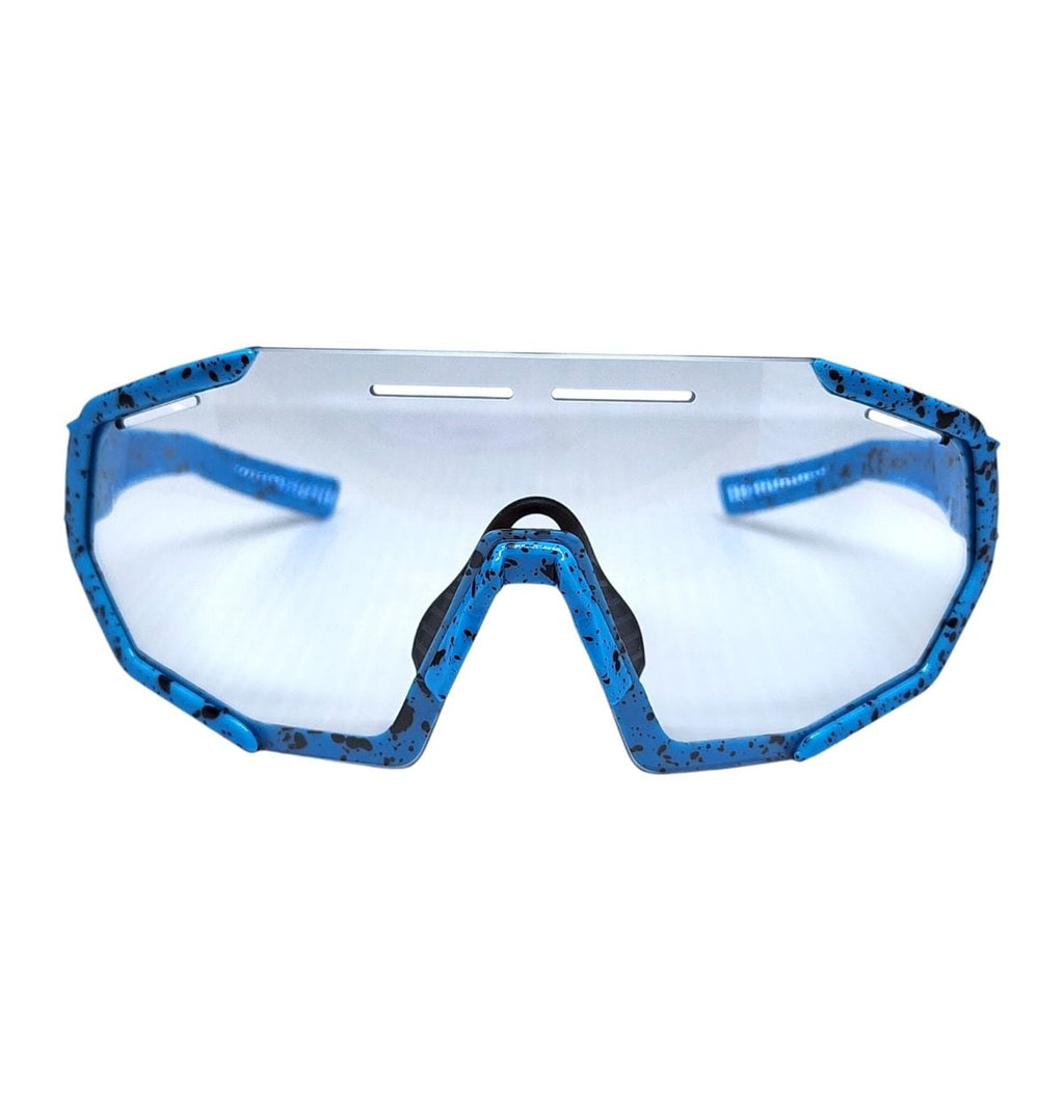 OCULOS CICLISMO KIDS ELLEVEN XQ547 LENTE FOTOCROMATICA AZUL