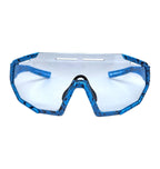 OCULOS CICLISMO KIDS ELLEVEN XQ547 LENTE FOTOCROMATICA AZUL