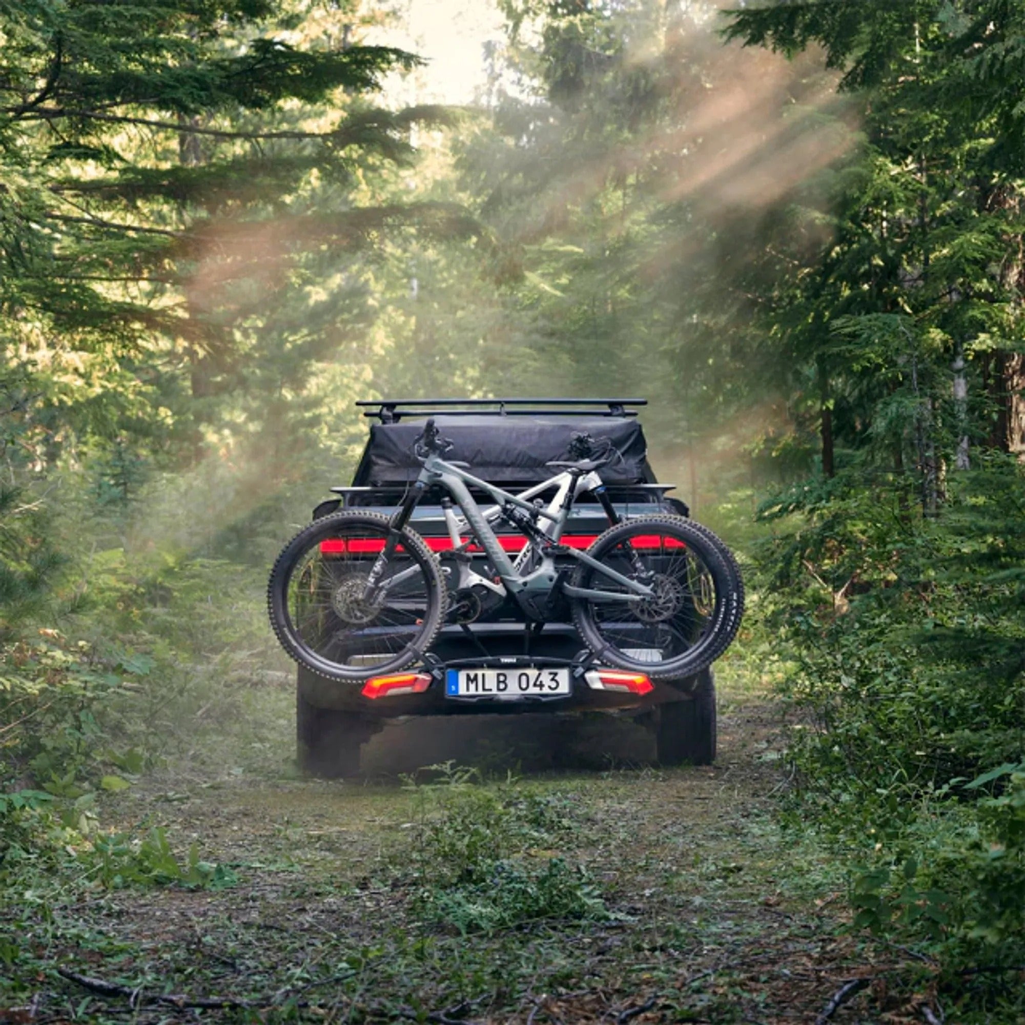 TRANSBIKE THULE EPOS ENGATE REBOQUE 3 BIKES (979100) - PRETO