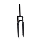 GARFO SUSPENSÃO ARO 29 AÇO AHEADSET COM TRAVA 100MM PRETO