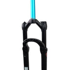 SUSPENSÃO DE BICICLETA 29 AHEAD MANITOU MARKHOR TRAVA REMOTA 100MM - PRETO - AHEAD SET