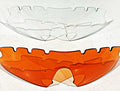 LENTES DE REPOSIÇÃO P/ OCULOS HIGH ONE 2 PARES CLEAR / MARROM