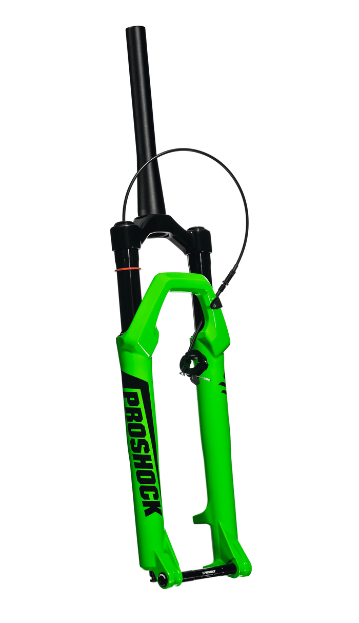 Suspensão Onix Trava No Guidão Spider Aro 29 Tubo Tapered Eixo 15x100 Colors - Verde / Tapered / 100mm
