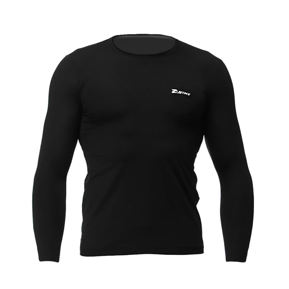 CAMISA SEGUNDA PELE Z-NINE MANGA LONGA - PRETO - M