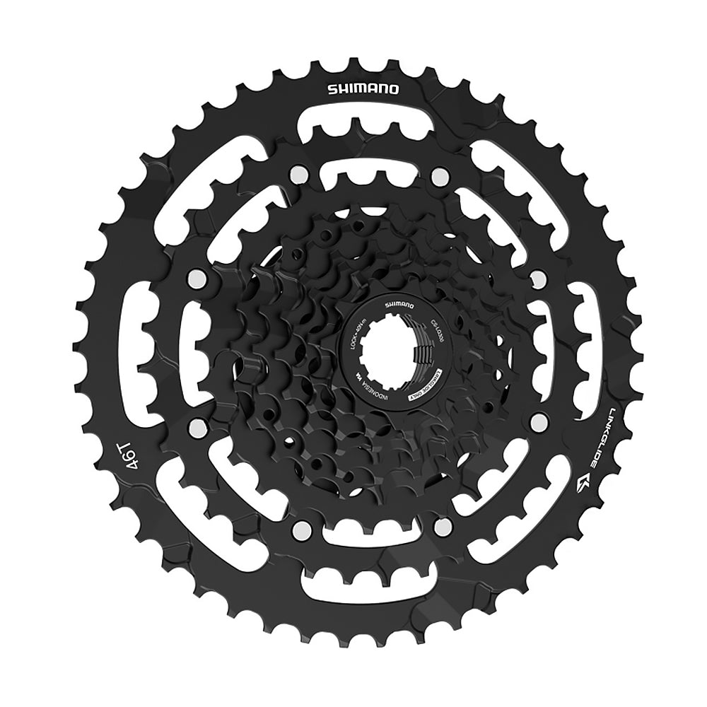 CASSETE 9V SHIMANO CUES CS-LG300-9 11/46D LINK GLIDE (ECSLG3009146)