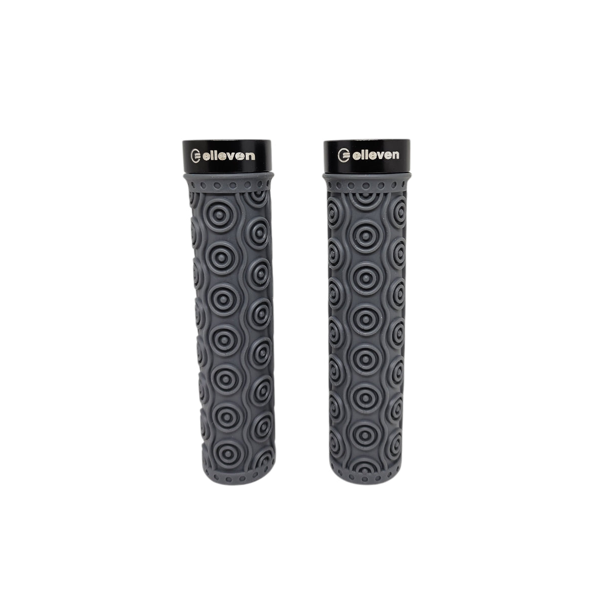 MANOPLA MTB SILICONE PREMIUM 4 137MM COM TRAVA CINZA