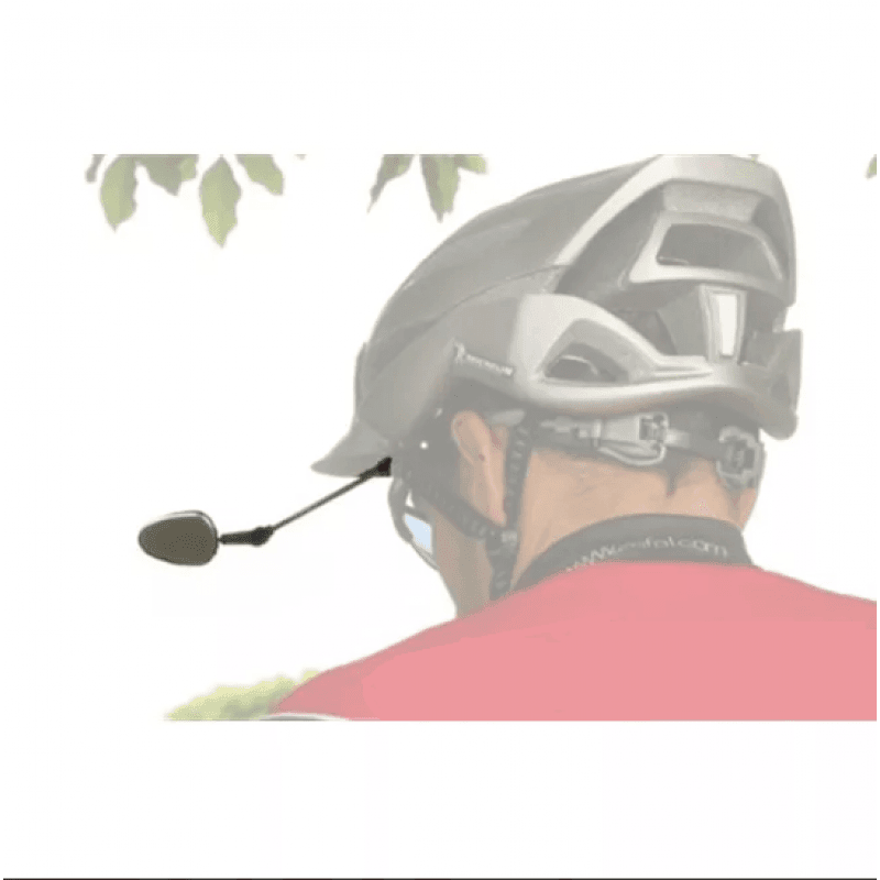 ESPELHO ZEFAL Z EYE ABS CONVEXO AJUSTÁVEL PARA CAPACETE - PRETO