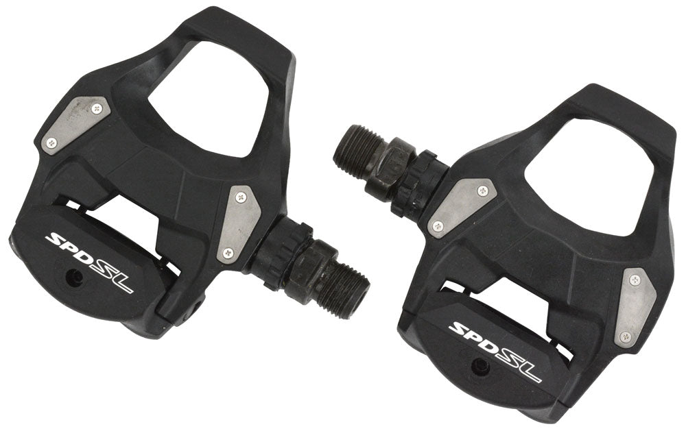 PEDAL CLIP SHIMANO SPEED RS500 COM TACOS - PRETO