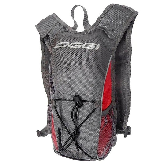 MOCHILA DE HIDRATAÇAO 1L OGGI HACKER COM REFIL - VERMELHO / 1 Litro