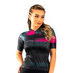 Camisa Ciclismo Free Force Feminina Basic Schocking