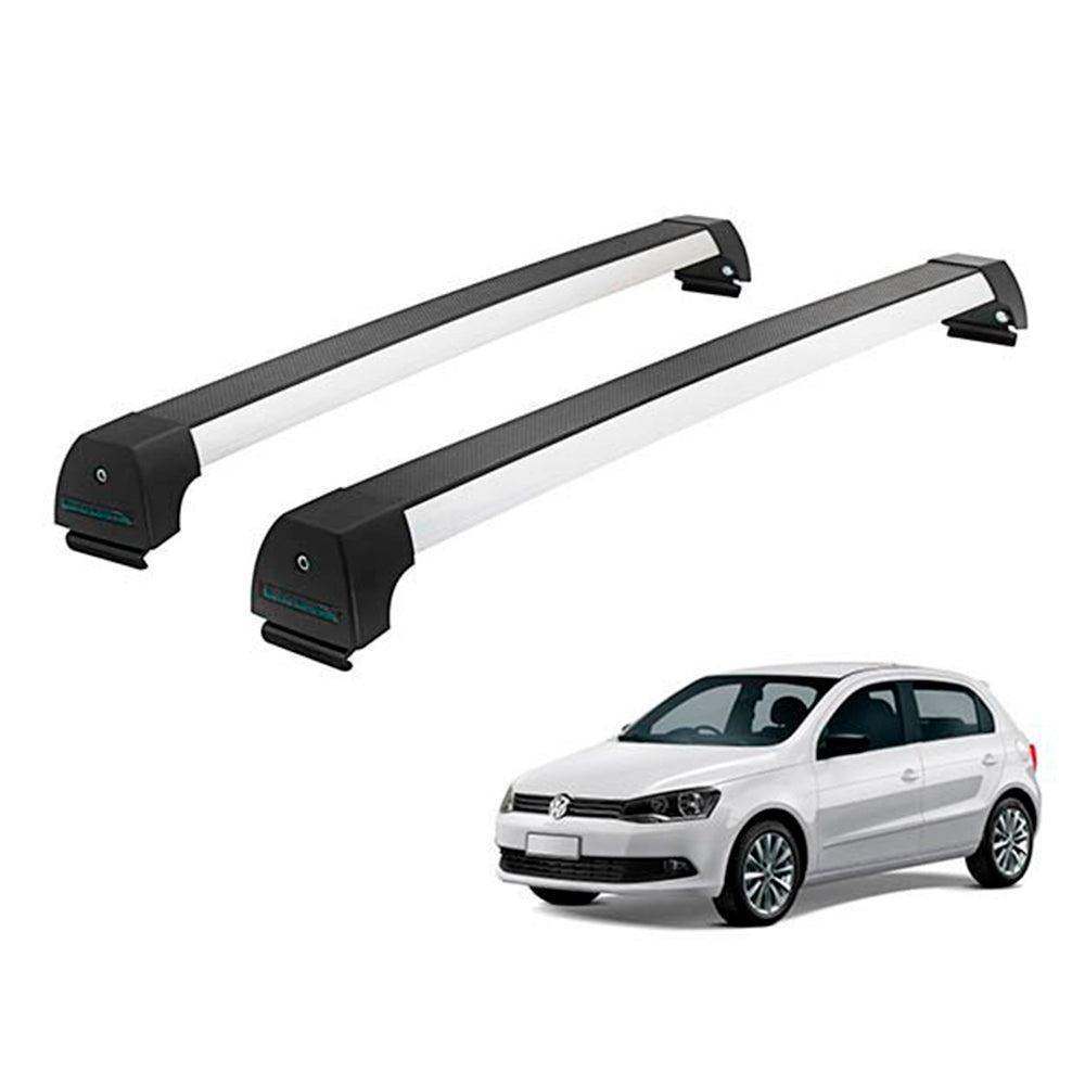 RACK LONG LIFE SPORT ALUM. P/ GOL G6 A PARTIR DE 2009 FIXA NO FRISO (AG-5)