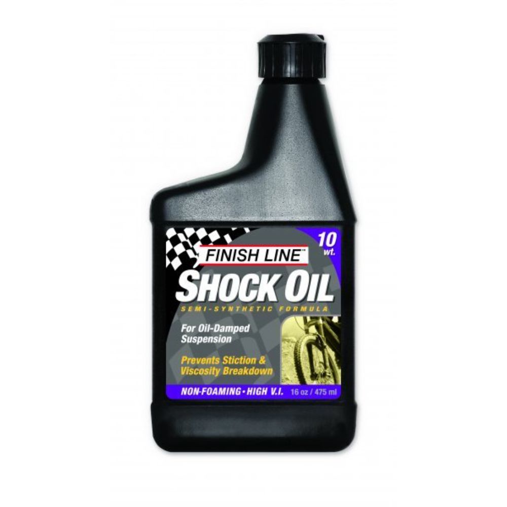 ÓLEO SUSPENSÃO FINISH LINE SEMI-SINTÉTICO 10WT (475ML) - PRETO