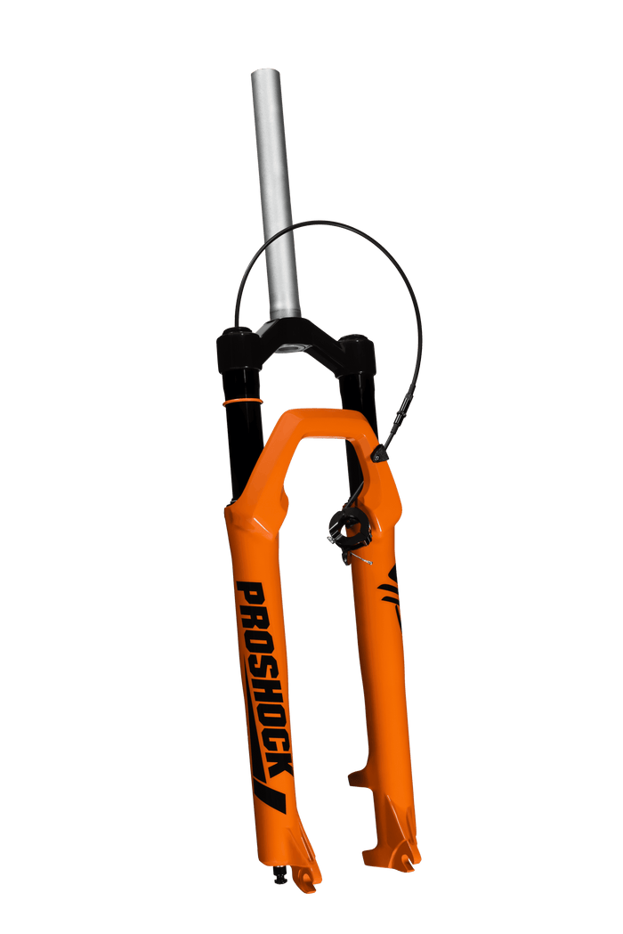 Suspensão Ultra Xc Trava No Guidão Spider Aro 29 Eixo 9x100 Colors - Laranja / Over / 100mm