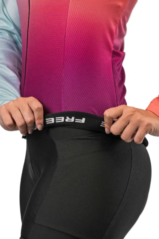 CAMISA DE CICLISMO FREE FORCE FEMININA BASIC MANGA LONGA TWISTER 2024