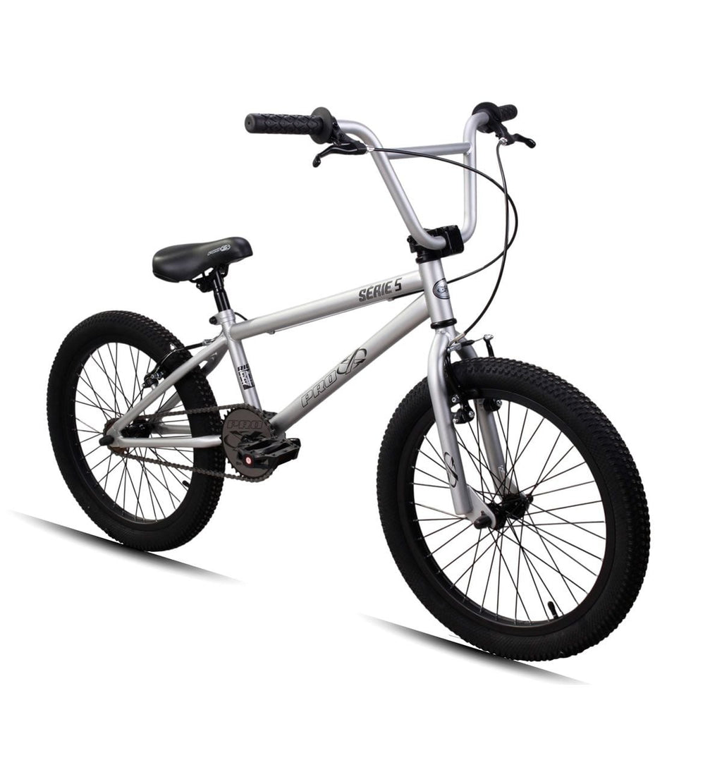 Bicicleta Aro 20 Aço Bmx Serie 5 Grafite Acetinado