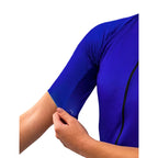Camisa Ciclismo Free Force Start All Fit Feminina - Azul - M