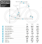Bicicleta 29 Krbo Carbon Toray Boost 12v Preto/Cinza M - 17