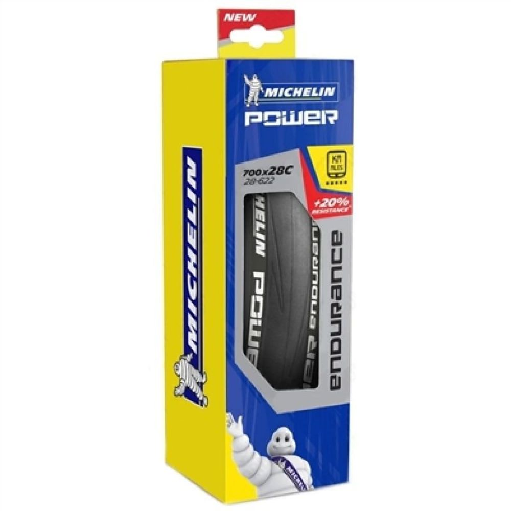 PNEU 700X28 MICHELIN POWER ENDURANCE KEVLAR S/ARAME - PRETO