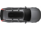 BAGAGEIRO MALEIRO DE TETO THULE FORCE XT M 400L 75Kg BAÚ RÍGIDO PRETO