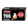 CÂMARA 700X23/25 KENDA 33MM C/ SELANTE ANTI-FURO FV VALVULA FINA