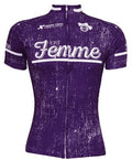 Camisa Ciclismo Ert Femme - Roxo - Pp