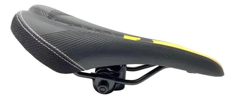 Selim Rava Pictoris Mtb (133mm) - Preto/Laranja