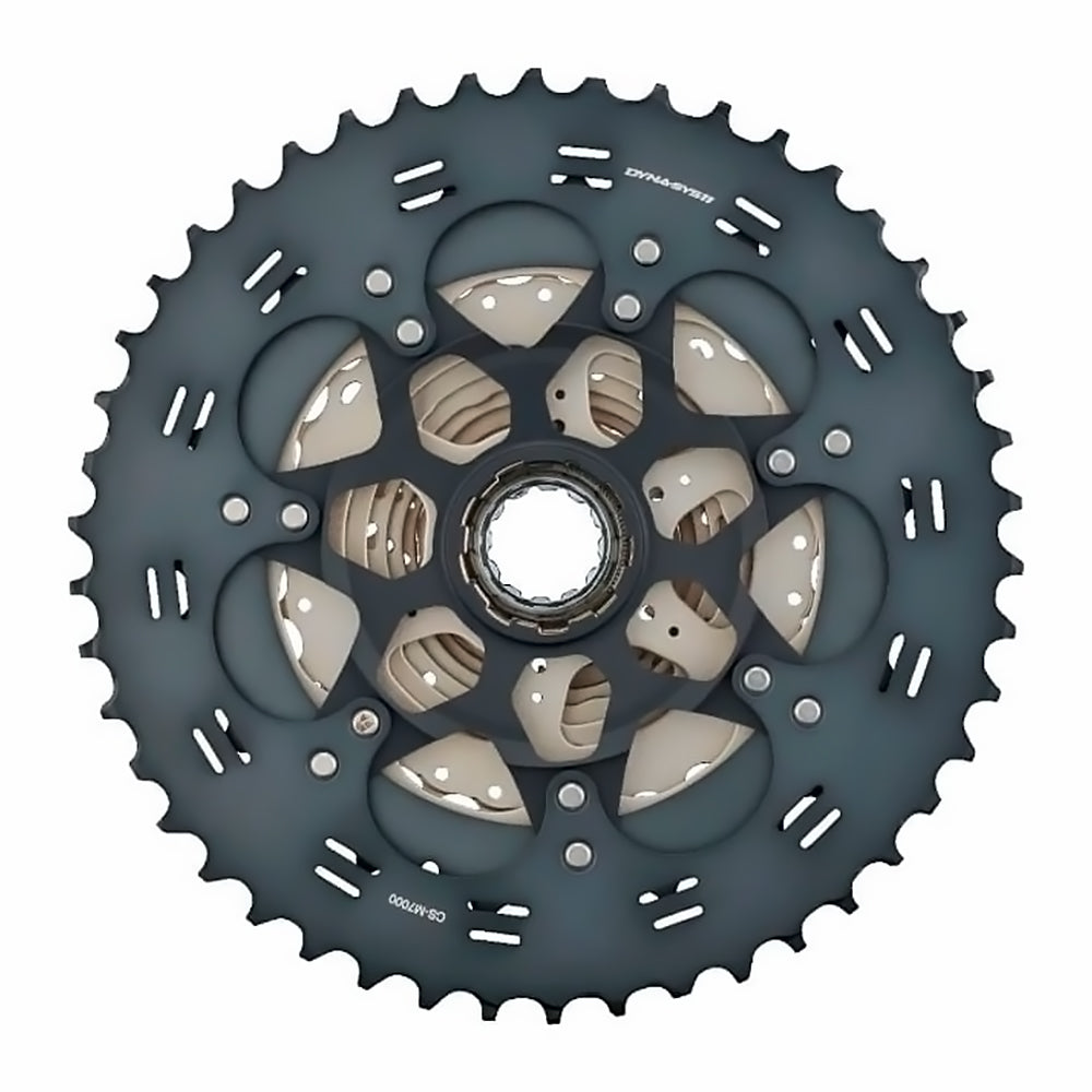CASSETE 11V SHIMANO CS-M7000 11/46D SLX (ICSM7000146) - PRATA