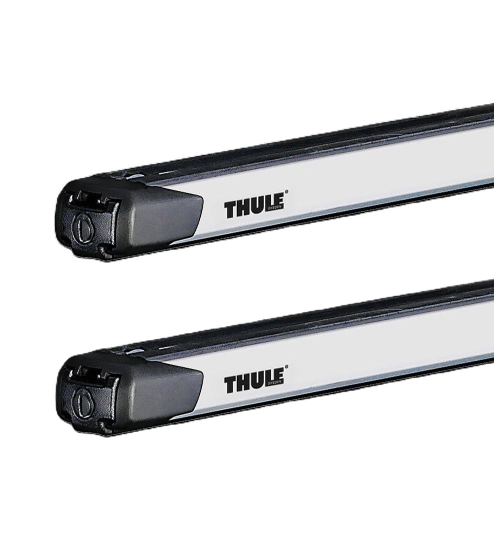 BARRA DE RACK DE TETO THULE SLIDEBAR EVO 162CM (893) 2 UNIDADES - PRATA